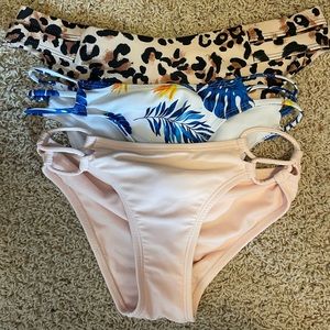 3 pack swimsuit bottoms